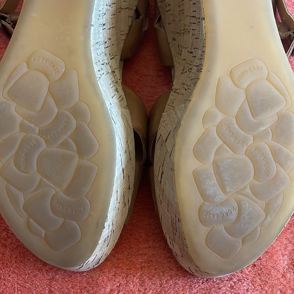 Kork Ease AVA CLASSIC in Natural Vachetta Leather. Womens size 8 US. - Picture 10 of 14